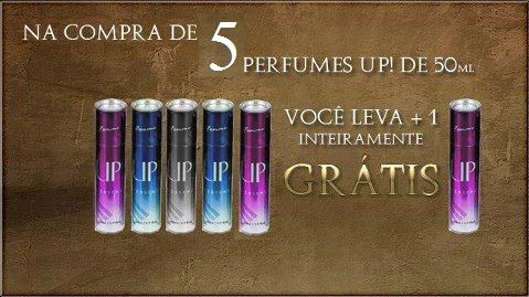 Compra de 05 Perfumes UP!